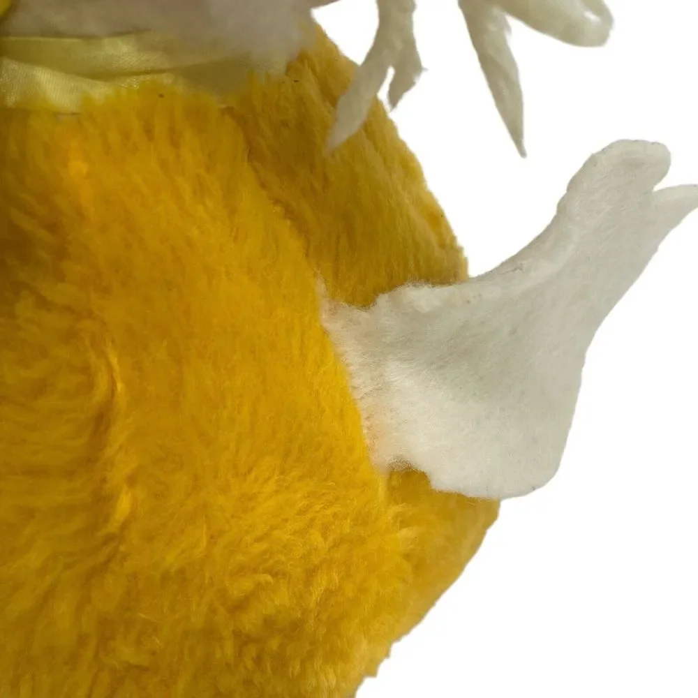 Vintage Eden‎ Duck Rattle inside Stuffed Animal Plush Bow 9